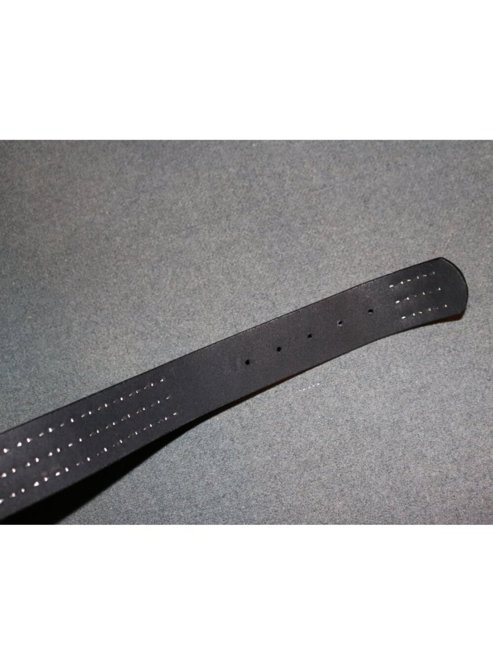 Hot Topic Pyramid Studded Belt 40 Black Leather - Picture 6 of 6